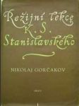 Režijní lekce K.S.Stanislavského - náhled