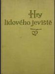 Hry lidového jeviště - náhled