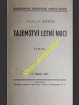 Tajemství letní noci - hynek václav - náhled