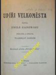 Upíři velkoměsta - gaboriau emile - náhled