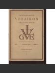 Veraikon, sešit 1., roč. XIII./1927 (Umělecká revue) - náhled