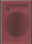 Literatura pro čtvrtý ročník středních škol - Pracovní antologie textů - náhled