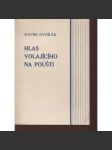 Hlas volajícího na poušti (podpis Xaver Dvořák, dřevoryt František Kobliha) - náhled