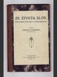 Ze života slov (Populární výklady o významnosti) - náhled