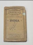 Philips' authentic imperial maps for tourists & travellers: India - náhled