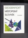 Geografický místopisný slovník - náhled