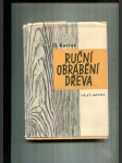 Ruční obrábění dřeva v 6. a 7. ročníku - náhled