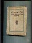 Almanach král. města Plzně na rok 1913, ročník I. - náhled