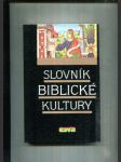 Slovník biblické kultury - náhled