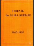 Sborník Dra Karla Kramáře k jeho 70. narozeninám - náhled