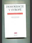 Demokracie v Evropě (Příspěvky k tématu demokratického občanství v Evropě) - náhled