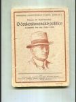 O československé politice za poslední dva roky 1924-1925 - náhled