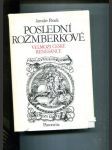 Poslední Rožmberkové (Velmoži české renesance) - náhled