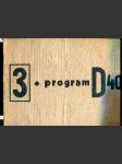 Program D 40, č. 3 (Časopis pro umění - sezona 1939-1940) - náhled