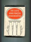 Sto listů Jana Amose Komenského - náhled