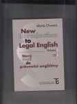 Nový úvod do právnické angličtiny (New Introduction to legal English) I., II. 2 sv. - náhled