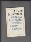 Albert Schweitzer zastánce kritického myšlení a úcty k životu - náhled