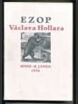 Ezop Václava Hollara - náhled
