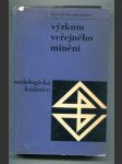 Výzkum veřejného mínění - náhled