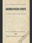 Amerika versus Evropa - náhled