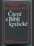 Čtení z Biblí kralické - náhled