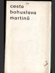 Cesta Bohuslava Martinů - náhled
