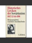 Historisches Lexikon der Sowjetunion 1917/22 bis 1991 - náhled
