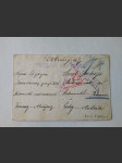 Zajatecká pošta Rusko 1915  Correspondence des prisonniers de guerre - náhled