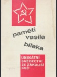 Paměti Vasila Biľaka I. - II. - náhled