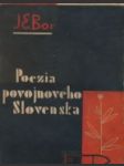Poezia povojnového Slovenska - náhled