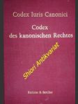 Codex iuris canonici - codex des kanonischen rechtes - náhled