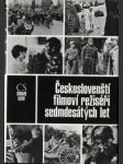 Českoslovenští filmoví režiséři sedmdesátých  let - náhled