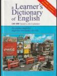 a Learner´s Dictionary of English (slovensko - anglický, anglicko - slovenský slovník) - náhled