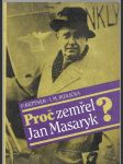 Proč zemřel Jan Masaryk? - náhled