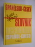 Španělsko-český slovník - Diccionario español-checo - nové výrazy - náhled