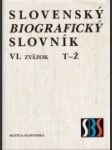 Slovenský biografický slovník T - Ž - náhled