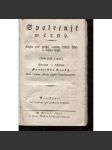 Společník věrný (Brno 1831) - Kniha pro jasný rozum, dobré srdce a čistou mysl - náhled