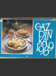 Nástenný kalendár gazdinka 1989 - náhled
