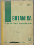 Botanika pro vyšší třídy středních škol a učitelské ústavy - náhled