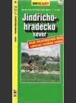 Jindřichohradecko - sever - velká cykloturistická mapa 1:75 000 - cyklotrasy, turistické značení - náhled