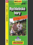 Rychlebské hory - velká cykloturistická mapa - cyklotrasy, turistické značení - náhled