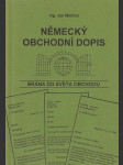 Německý obchodní dopis - náhled