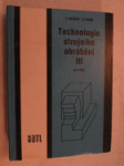 Technologie strojního obrábění III - náhled