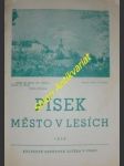 PÍSEK MĚSTO V LESÍCH - Průvodce Pískem a okolím - Redakční rada KOS v Písku - náhled