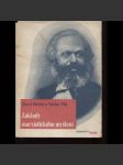 Základy marxistického myšlení (obálka Karel Teige) - náhled