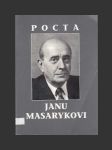 Jan Masaryk, Pocta Janu Masarykovi - náhled