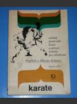 Karate  / základy a techniky / - náhled