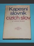 Kapesní slovník cizích slov - náhled