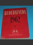 Hudební věda 1962 / I - náhled