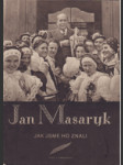 Na půl žerdi-Jan Masaryk odešel - náhled